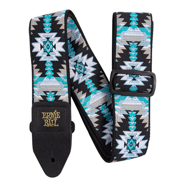 Ernie Ball Albuquerque Blue Classic Jacquard Strap