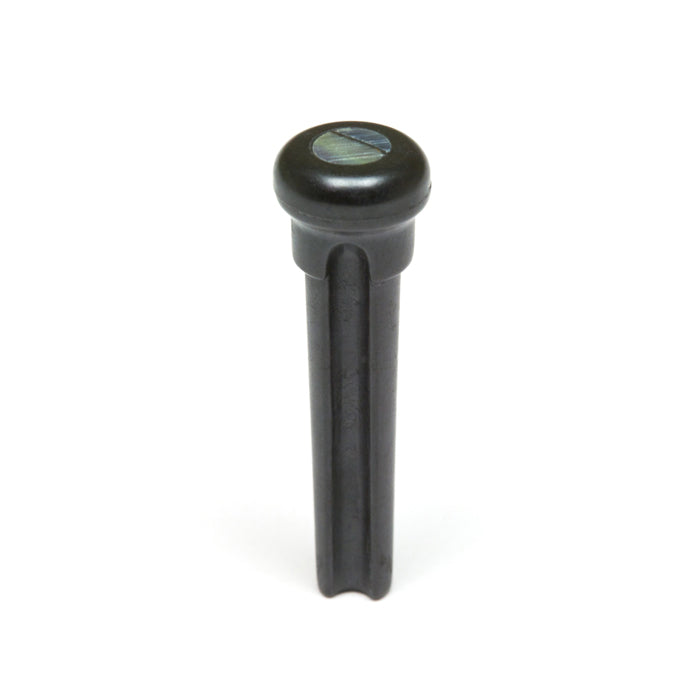 Graph Tech TUSQ Presentation Bridge Pins, Black w/ Paua Shell Inlay