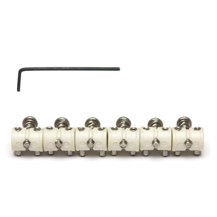 Graph Tech TUSQ Jazzmaster, Jaguar & Mustang 6-Barrel Saddles