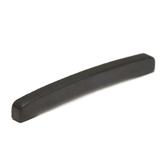 Graph Tech Black TUSQ XL Fender-style Nut Blank, Curved Bottom, 7.25