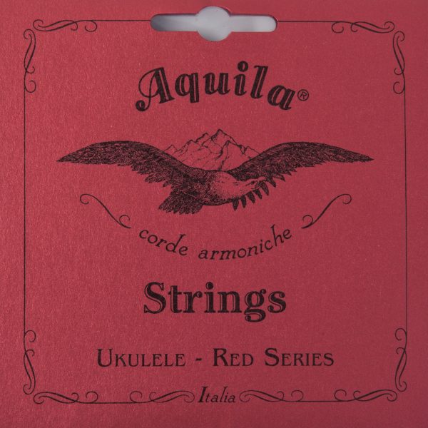 Aquila 87U Red Series Nyglut Tenor Ukulele Strings, C-Tuning, High-G
