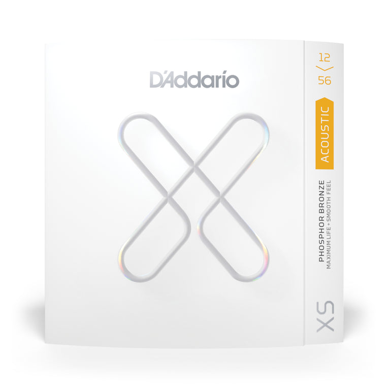 D'Addario XS Phosphor Bronze 12-56 Taylor Acoustic Guitar Strings