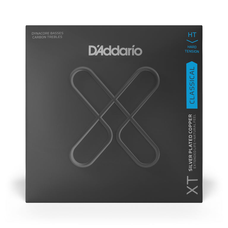 D'Addario XT Dynacore Carbon Classical Guitar Strings, High Tension