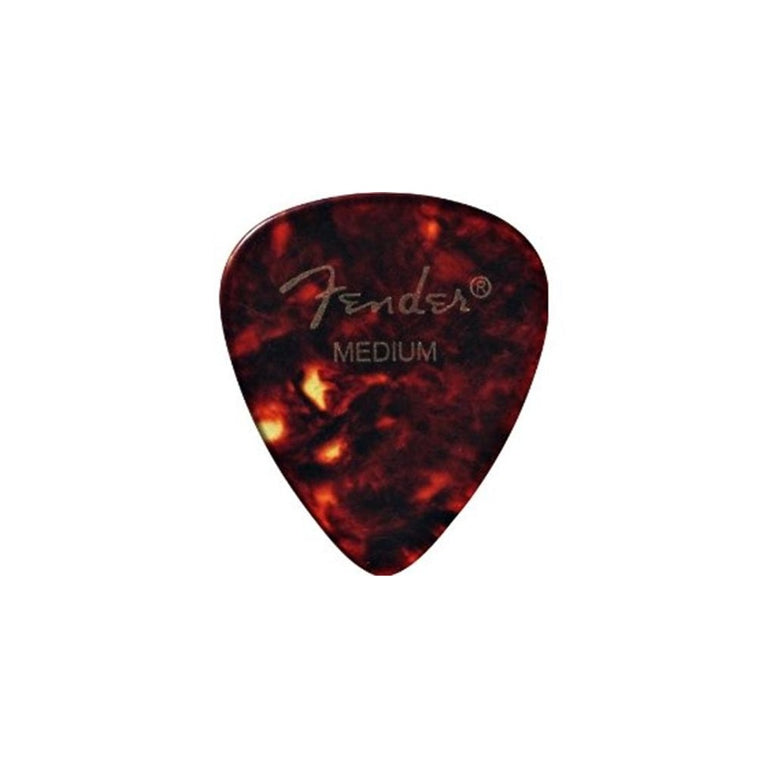 Fender 351 Classic Celluloid Picks 12-Pack (Tortoise Shell) Thin