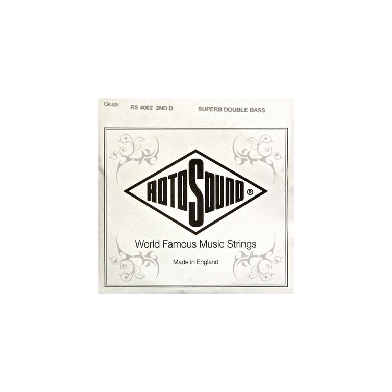 Rotosound RS4002M Superb Nylon on Nylon Core Double Bass Single String D