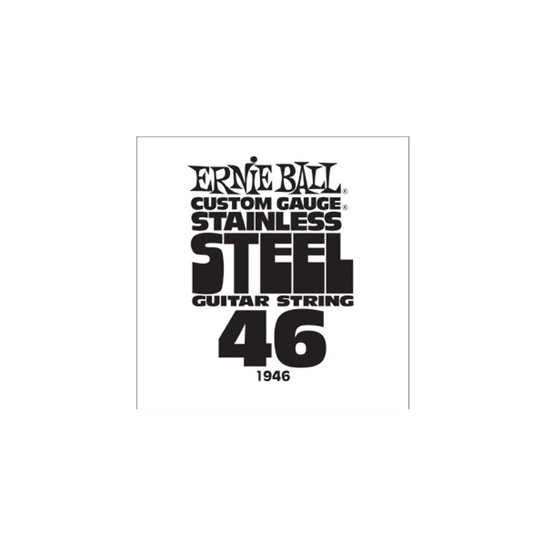 Ernie Ball Stainless Steel .046w Electric Guitar Single String