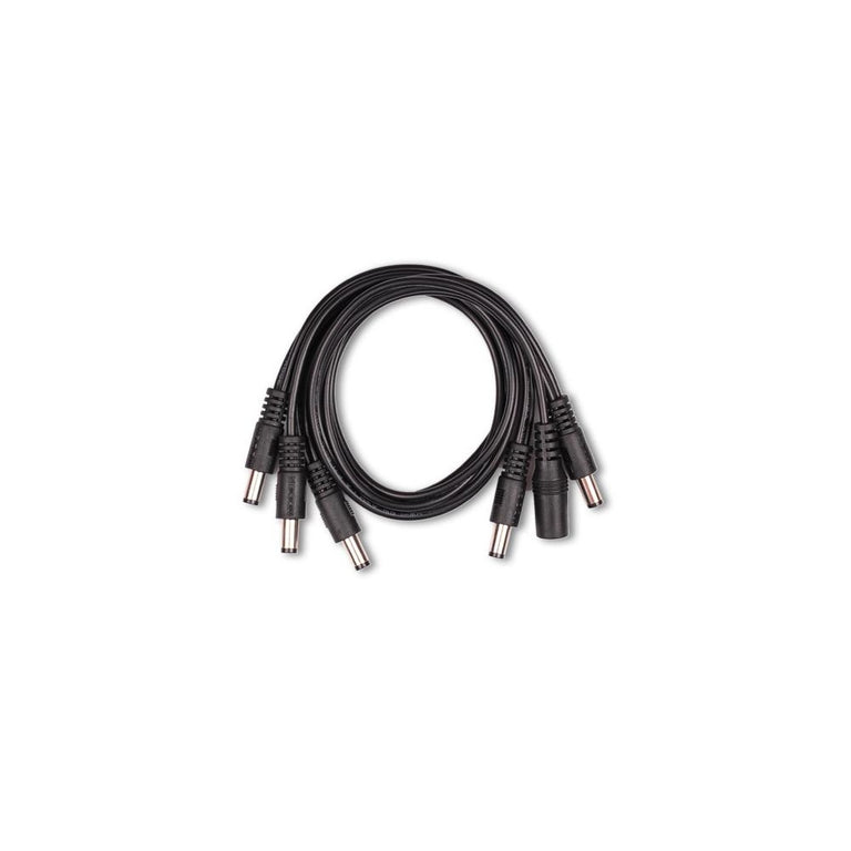 MOOER PDC-5S Daisy Chain Power Cable, Straight, for up to 5x Effects Pedals