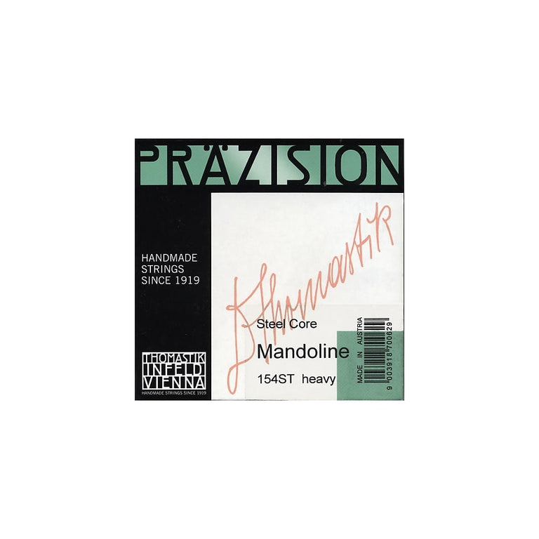 Thomastik-Infeld Precision Flat Wound Mandolin Strings, Loop End, Hard