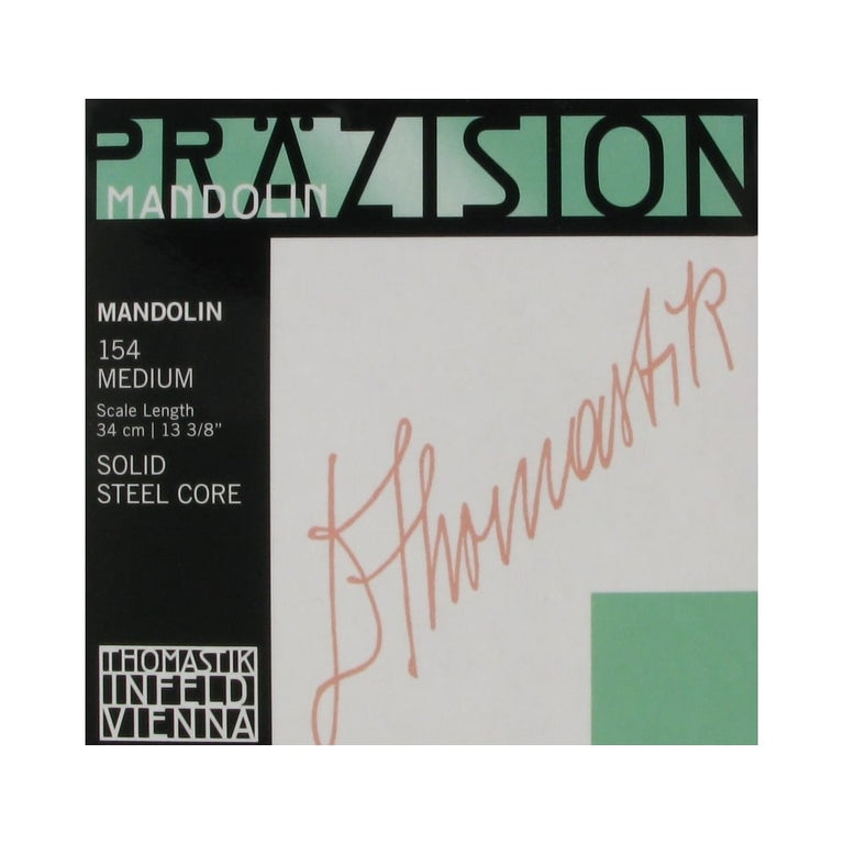 Thomastik-Infeld Precision Flat Wound Mandolin Strings, Loop End, Medium