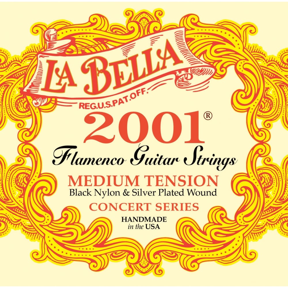 La Bella Flamenco Guitar Strings Medium Tension Strings Direct