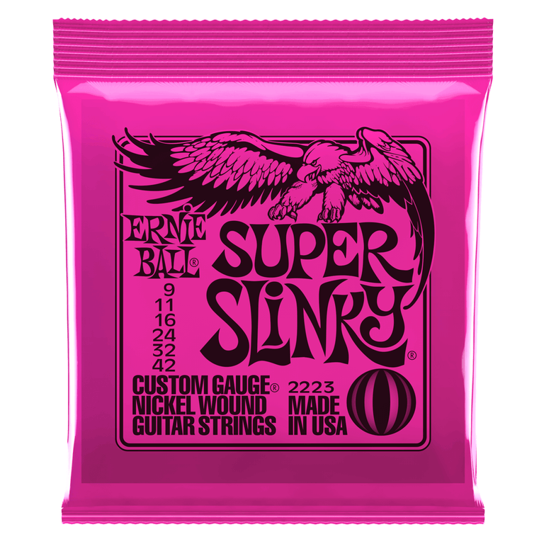 Ernie Ball 2223 Super Slinky 9-42 Electric Guitar Strings