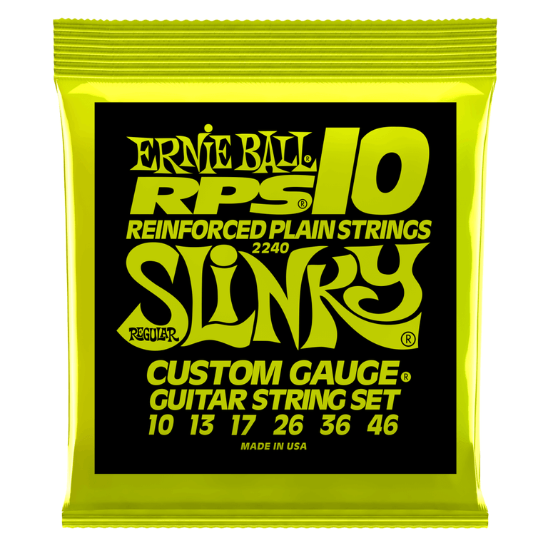 Ernie Ball 2240 Nickel Wound RPS Electric Guitars Strings 10-46 Regular Slinky