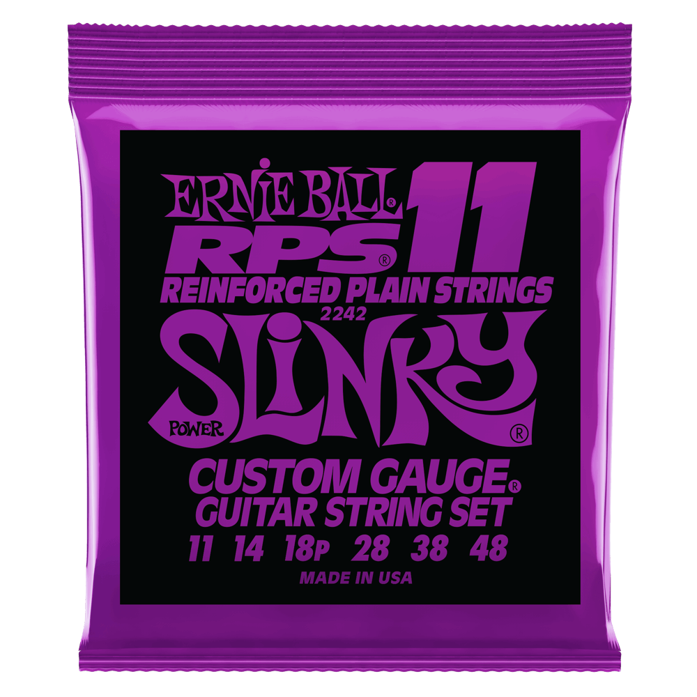Ernie Ball 2242 Nickel Wound RPS Electric Guitars Strings 11 48