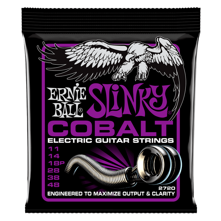 Ernie Ball Cobalt Power Slinky 11-48 Electric Guitar Strings