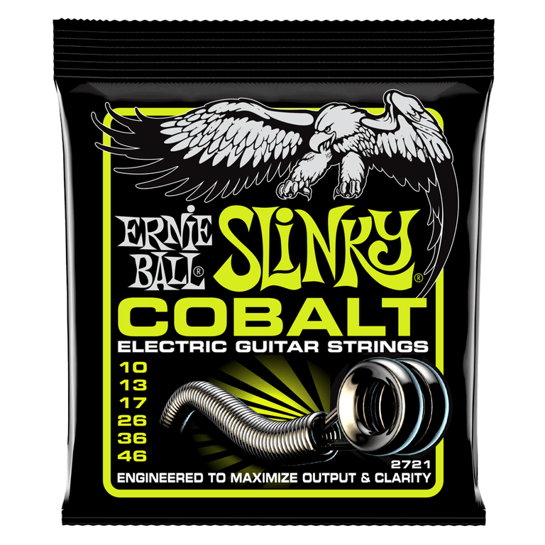 Ernie Ball Cobalt Regular Slinky 10-46 Electric Guitar Strings