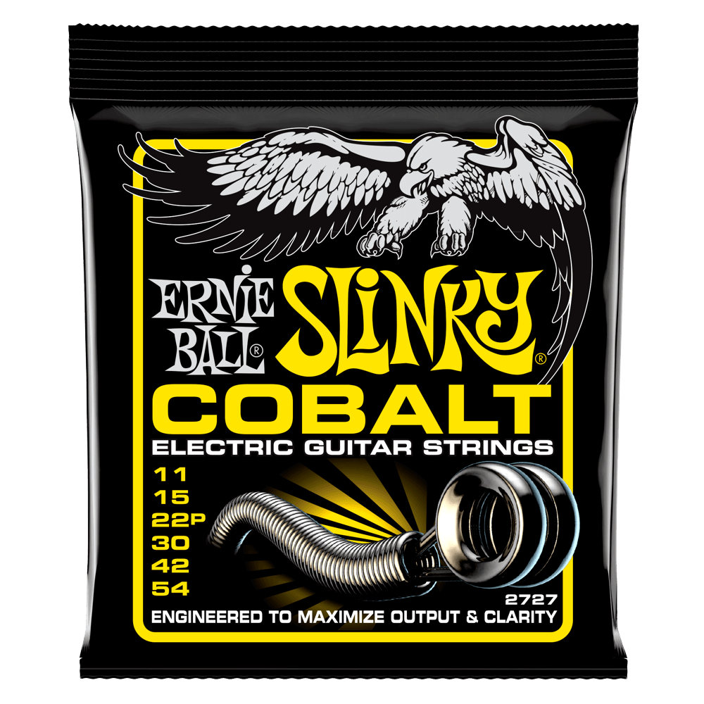 Ernie Ball Cobalt Beefy Slinky 11-54 Electric Guitar Strings