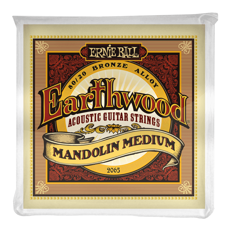 Earthwood 2065 80/20 Bronze Mandolin Strings Medium Gauge