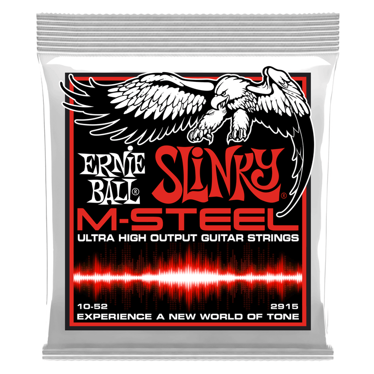Ernie Ball M-STEEL Skinny Top Heavy Bottom Slinky Cobalt 10-52 Electric Guitar Strings