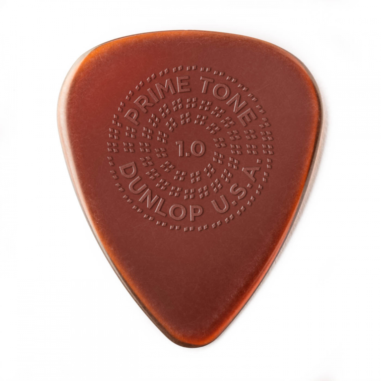 Jim Dunlop Primetone Standard Sculpted Plectra, 1.0mm, 3-Pack