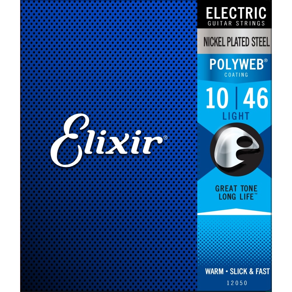 Elixir Polyweb Nickel Wound 10-46 Electric Guitar Strings