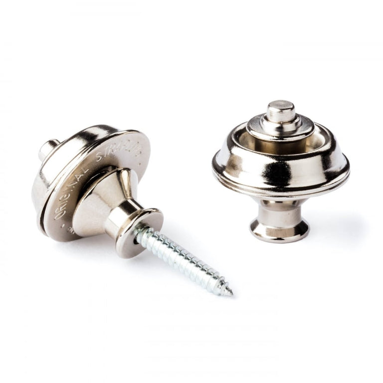 Jim Dunlop Guitar Straplock Dual Design Nickel SLS1031N