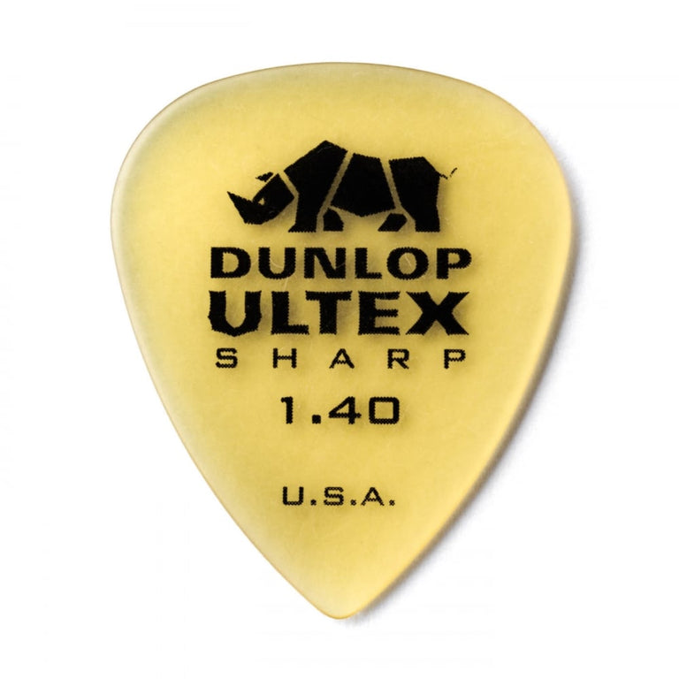 Jim Dunlop Ultex Sharp 1.40mm Guitar Picks 6-Pack 433P140 Plectrums