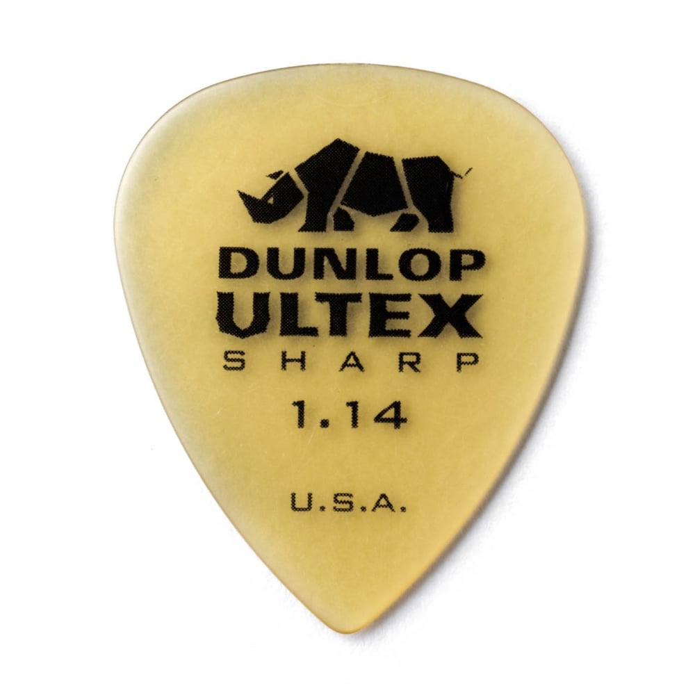 Jim Dunlop Ultex Sharp 1.14mm Guitar Picks 6-Pack 433P114