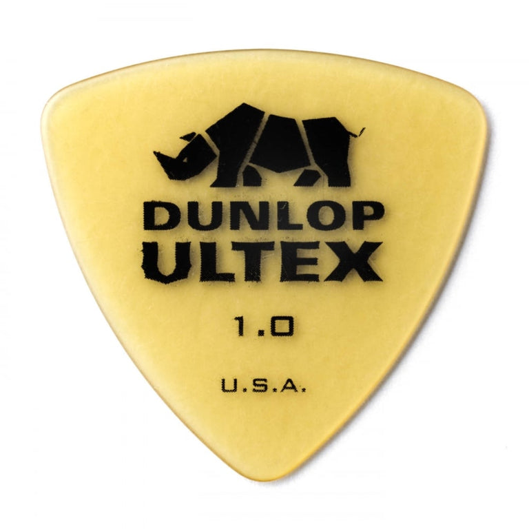 Jim Dunlop ULTEX Triangle 1mm Guitar/Bass Plectrums, 6-Pack