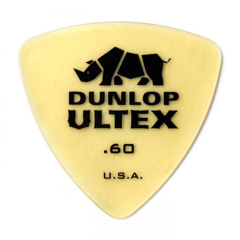 Jim Dunlop ULTEX Triangle 0.60mm Guitar/Bass Plectrums, 6-Pack
