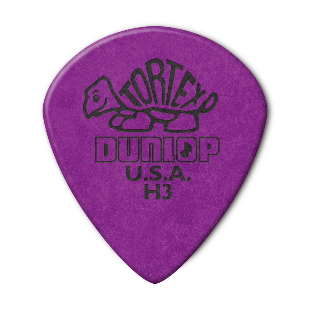 Jim Dunlop H3 Tortex Jazz Purple Refill Bag of 36 Guitar Picks