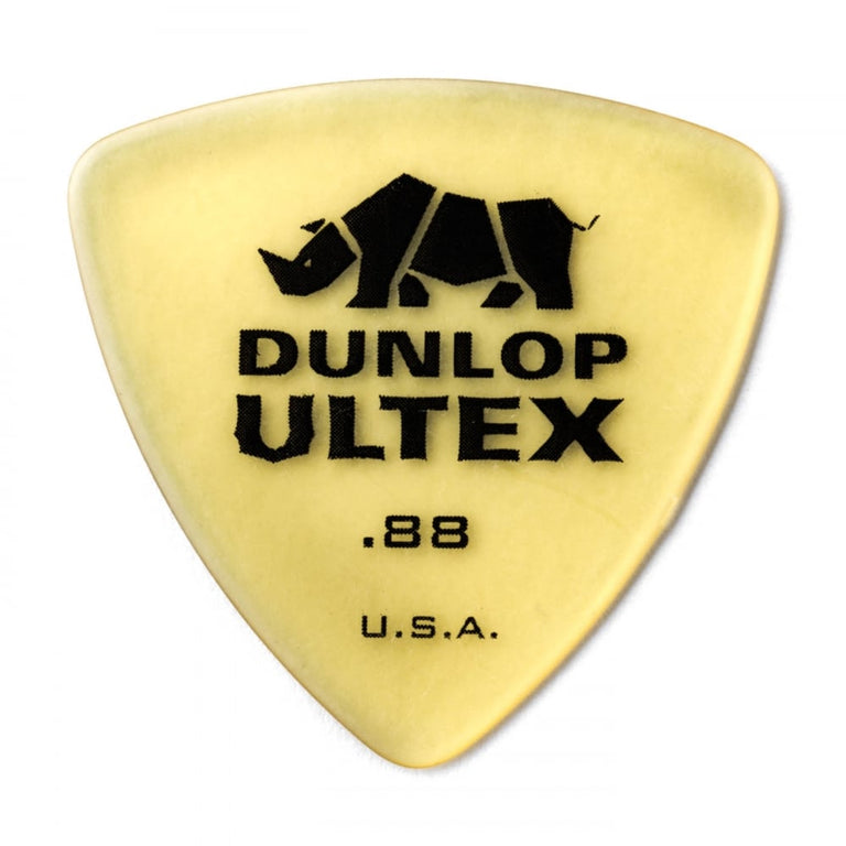 Jim Dunlop ULTEX Triangle 0.88mm Guitar/Bass Plectrums, 6-Pack