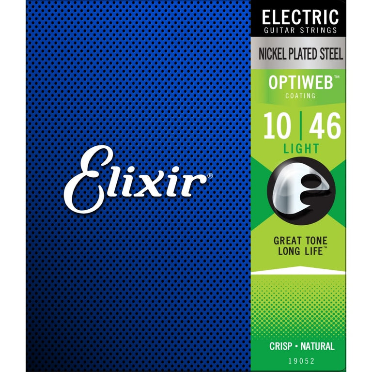 Elixir Optiweb Nickel Wound 10-46 Electric Guitar Strings [19052]