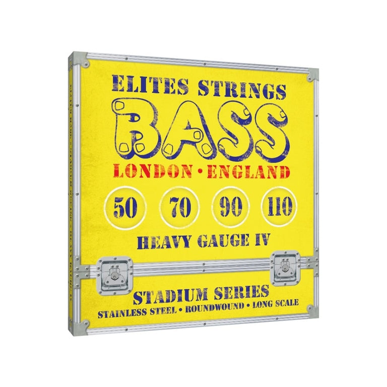 Elites Stadium Series Stainless Steel 50-110 Bass Guitar Strings