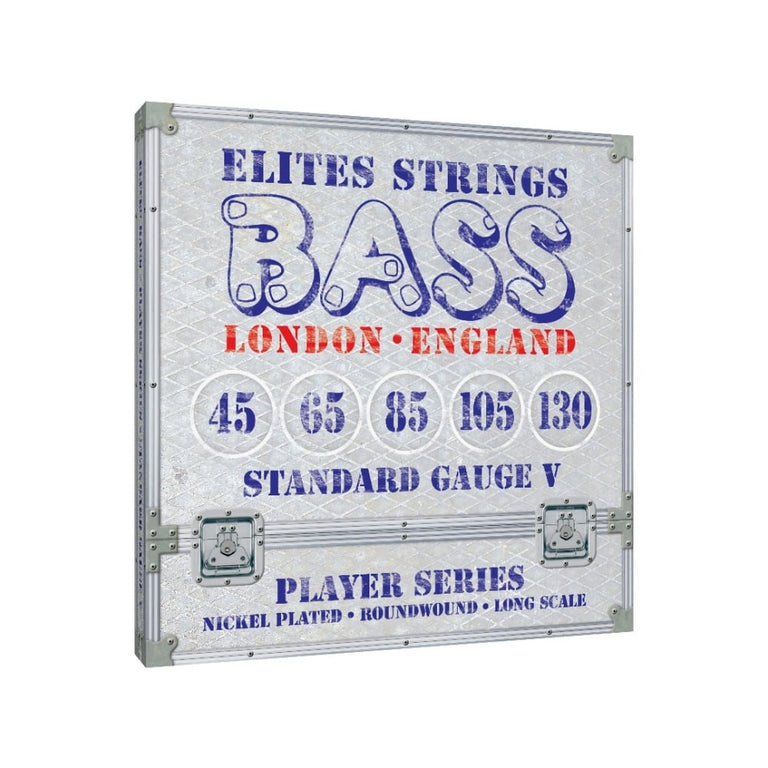 Elites Player Series Nickel Wound 45-130 5-String Bass Guitar Strings