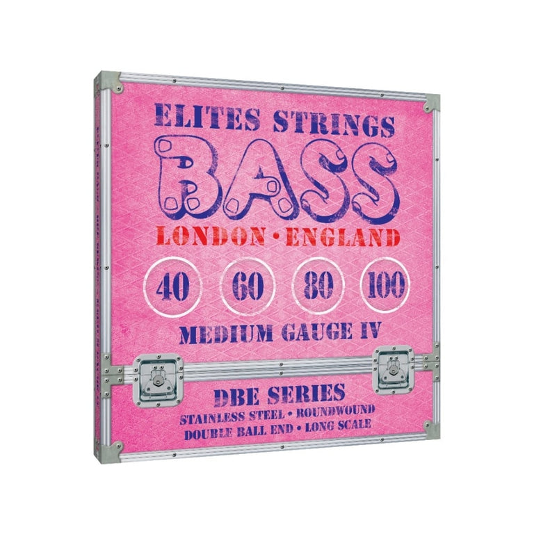 Elites DBE Series 40-100 Stainless Steel Double Ball End Bass Strings
