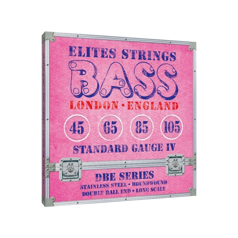 Elites DBE Series 45-105 Stainless Steel Double Ball End Bass Strings
