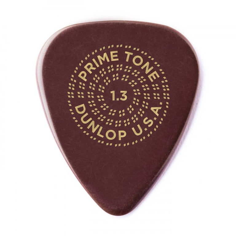 Jim Dunlop 1.3mm Primetone Standard Sculpted Pick 3-Pack