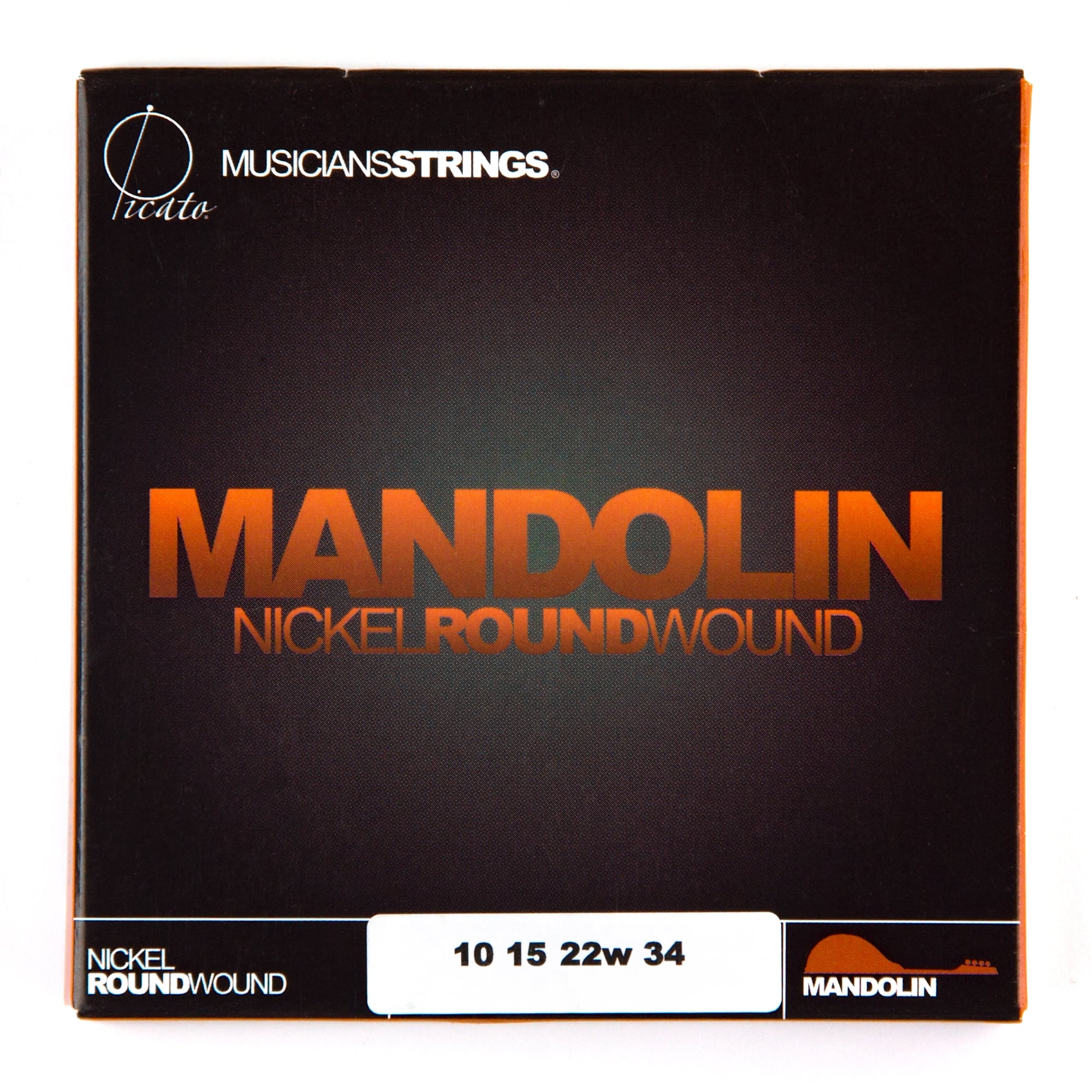 Picato Nickel Wound 10-34 Mandolin Strings, Ball End