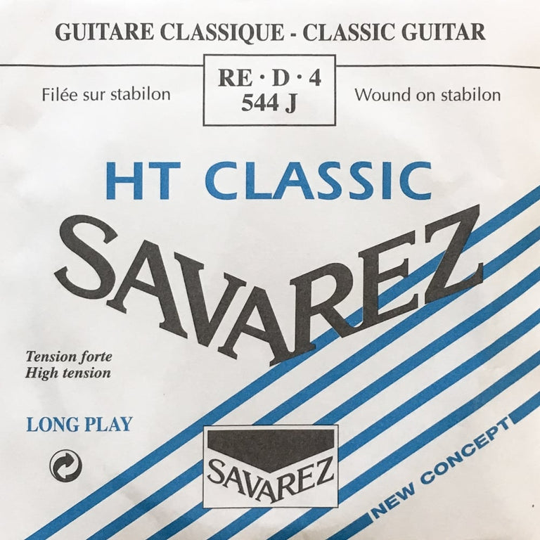 Savarez 544J Alliance HT Classic Classical Guitar D-4th Single String, High Tension