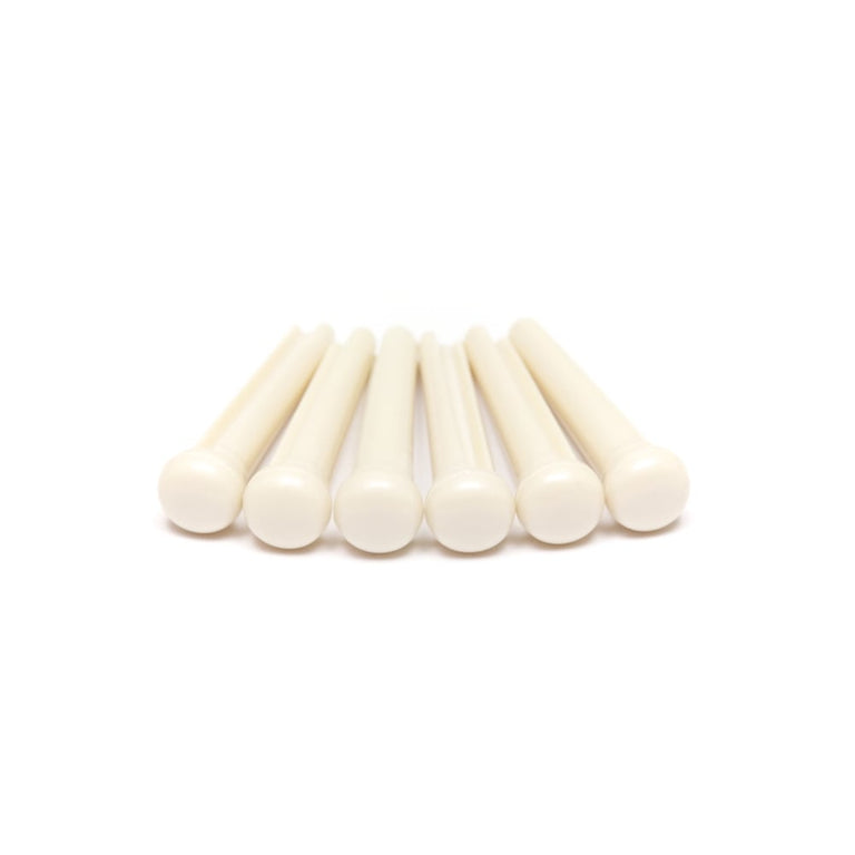 Graph Tech TUSQ Traditional Bridge Pins, White