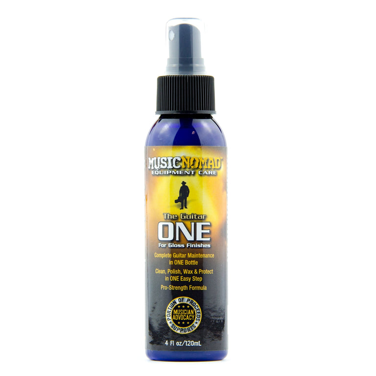 Music Nomad ONE FUEL Guitar And String Cleaner Care Bundle