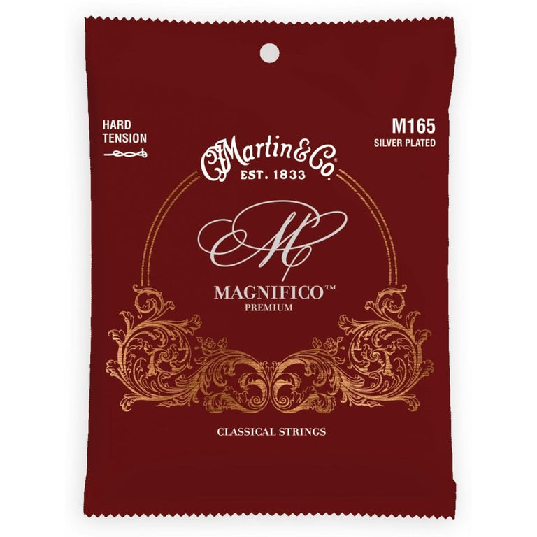 Martin M-165 Magnifico Silver-Plated Copper Premium High Tension Classical Guitar Strings