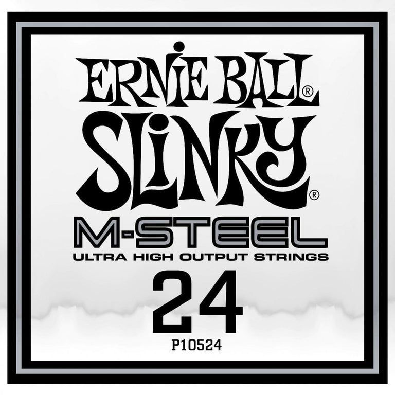 Ernie Ball M-STEEL Slinky Cobalt .024w Electric Guitar Single String