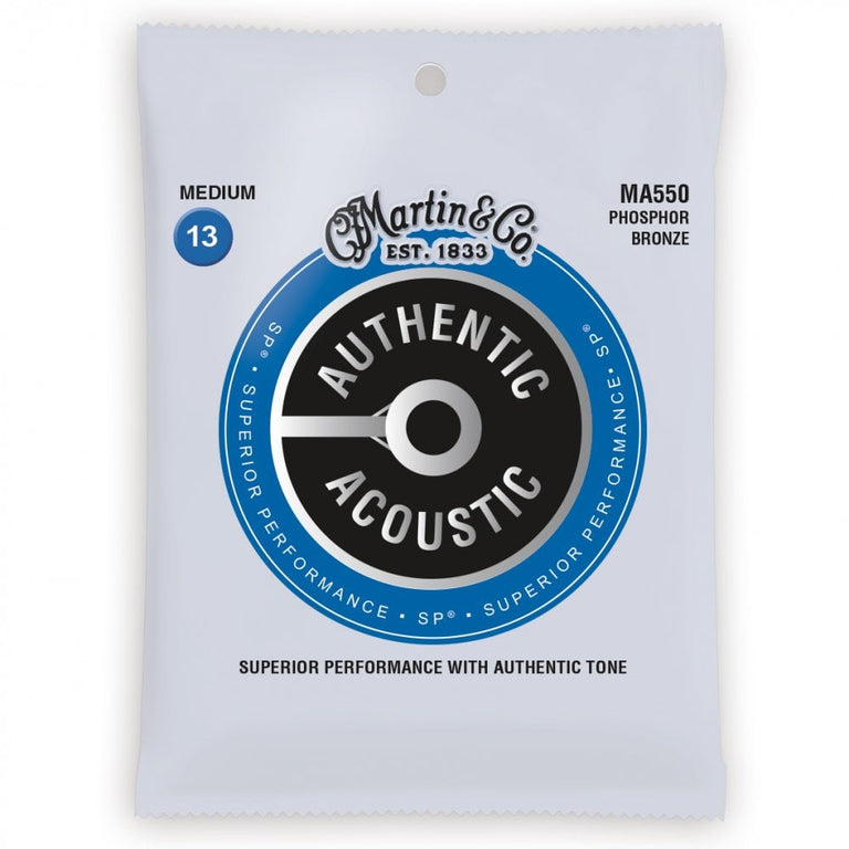 Martin Authentic Acoustic SP Phosphor Bronze 13-56 Acoustic Guitar Strings