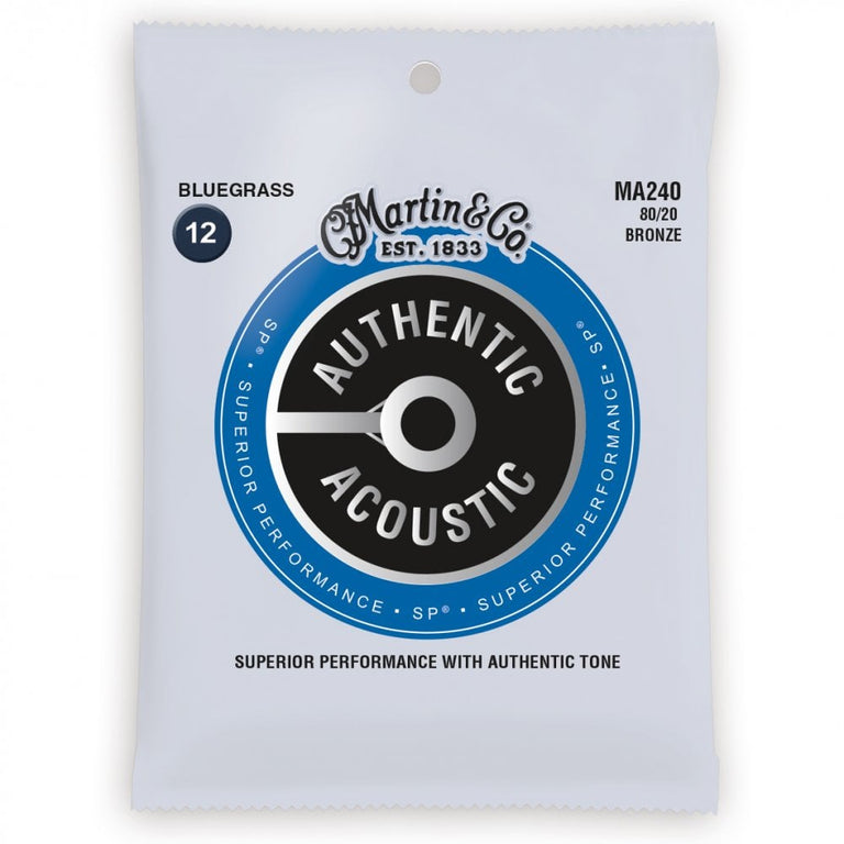 Martin Authentic Acoustic SP 80/20 Bronze 12-56 Acoustic Guitar Strings