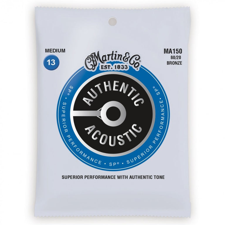 Martin Authentic Acoustic SP 80/20 Bronze 13-56 Acoustic Guitar Strings