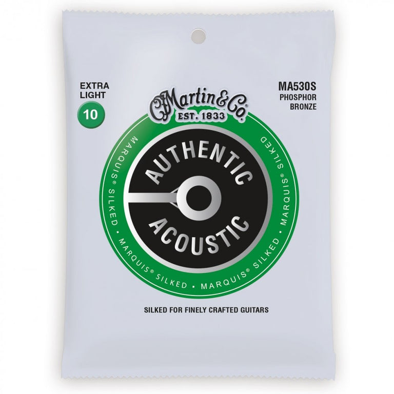 Martin Authentic Acoustic Marquis Phosphor Bronze 10-47 Acoustic Guitar Strings