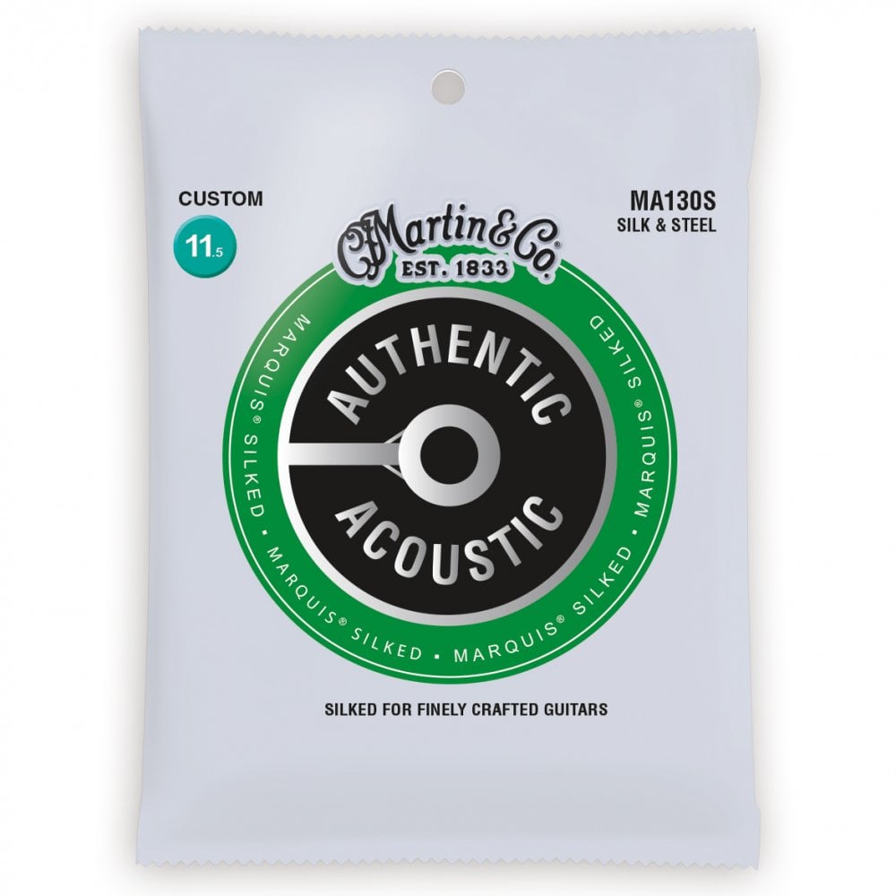 Martin Authentic Acoustic Marquis Silk & Steel 11.5-47 Folk Acoustic Guitar Strings