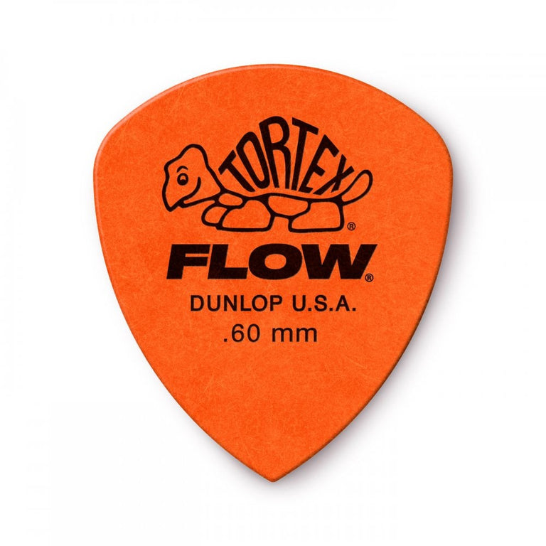 Jim Dunlop 0.60mm Tortex FLOW Standard Picks, 12-Pack