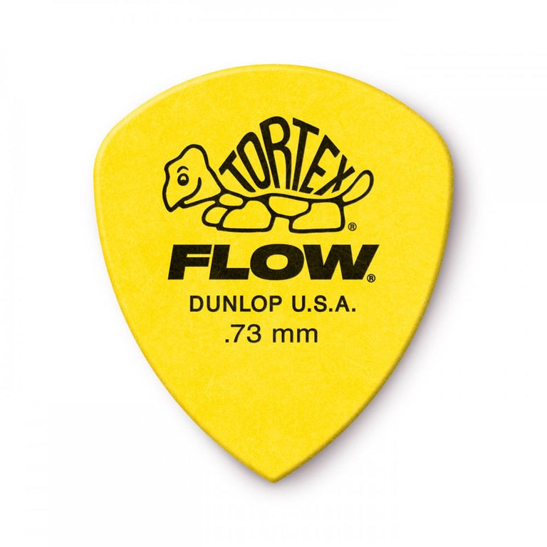 Jim Dunlop 0.73mm Tortex FLOW Standard Picks, 12-Pack